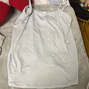 SKIMS Soft Gray Tank Top